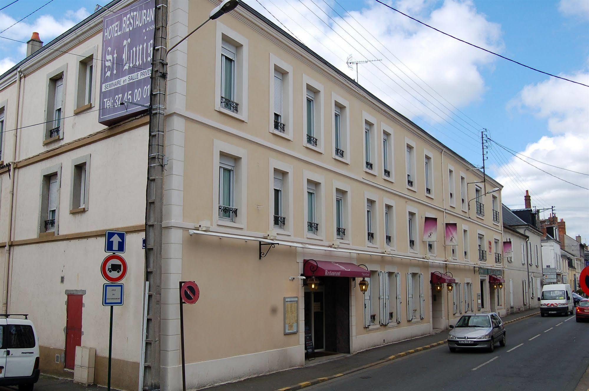 Hotel Restaurant Saint Louis Châteaudun Exteriér fotografie